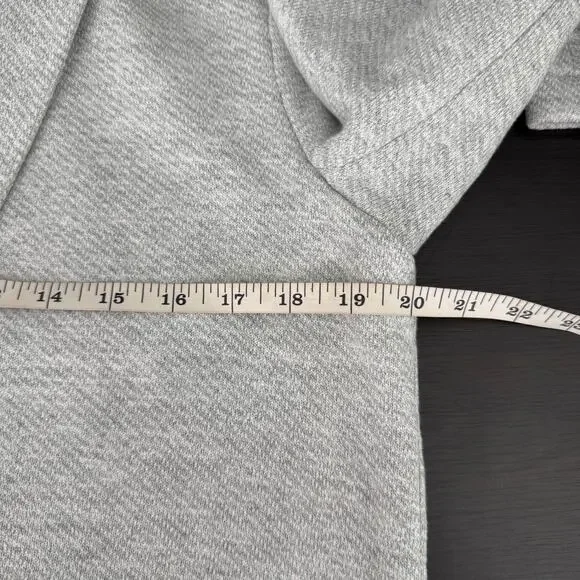 Faherty Inlet Knit Blazer WOMENS Large Jacket Sweatshirt Comfort Unlined Grey - Picture 6 of 8